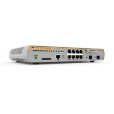AT-x230-10GT-50 Коммутатор Allied Telesis L2+ managed switch, 8 x 10/100/1000Mbps, 2 x SFP uplink slots, 1 Fixed AC power supply EU Power cord 