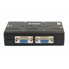 DKVM-4K/B2A 4-портовый KVM-переключатель D-Link с портами VGA и PS/2 