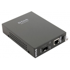 DMC-805G/A Медиаконвертер D-Link DMC-805G/A 1000Base-T Gigabit Twisted-pair to Mini GBIC 