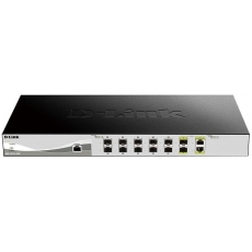 DXS-1210-12SC/A3A Коммутатор D-Link DXS-1210-12SC/A3A, PROJ L2+ Smart Switch with 10 10GBase-X SFP+ ports and 2 10GBase-T/SFP+ combo-ports.16K Mac address, 240Gbps switching capacity, 802.3x Flow Control, 802.3ad Link Aggregatio 